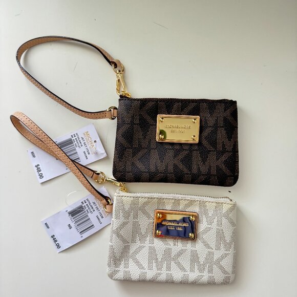Michael Kors Handbags - Michael Kors Jet Set Wristlet set of two NWT